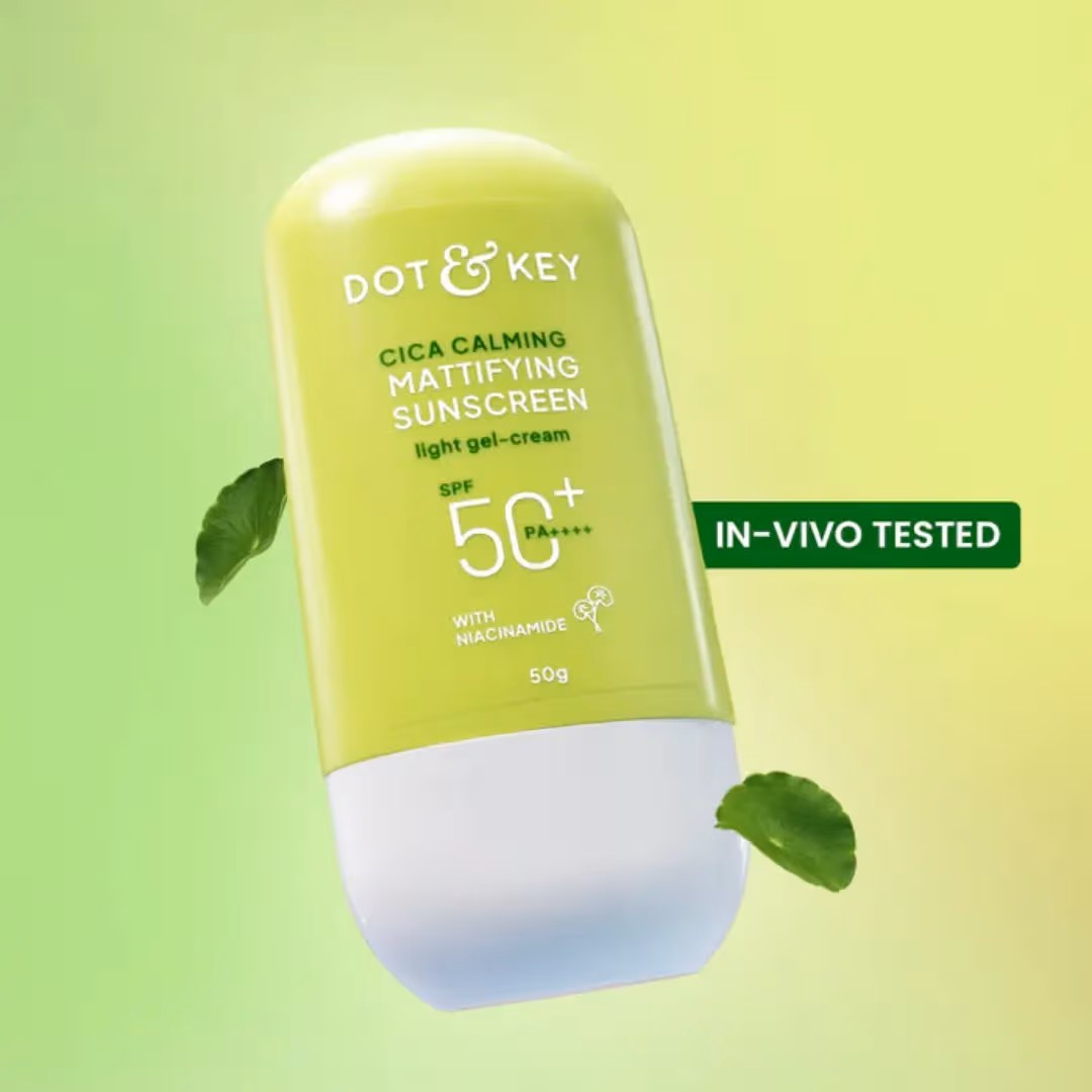 Dot & Key Cica Mattifying Sunscreen Light Gel Cream SPF 50+ PA++++
